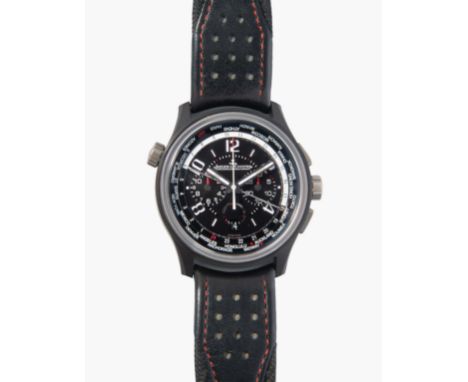 Jaeger LeCoultre "AMVOX5 World Chronograph", um 2014Limitierte Auflage 165/500 für Aston Martin. Ref. 193.A.C2. Cermit-Titani