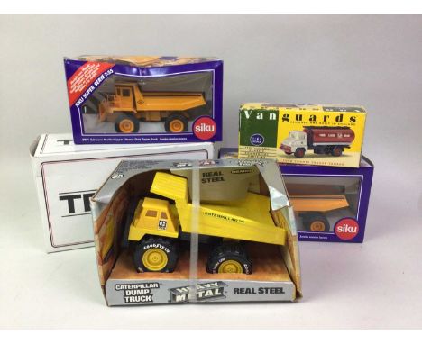 COLLECTION OF DIE CAST VEHICLES, construction models, including Bburago, Vanguards, Siku, and Corgi