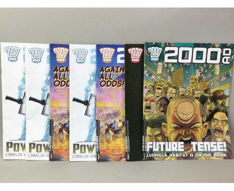 GROUP OF VARIOUS COMICS, including 2000 AD Power Surge, Against All Odds, Step Out Of Line, Future Tense, The Coldest War and
