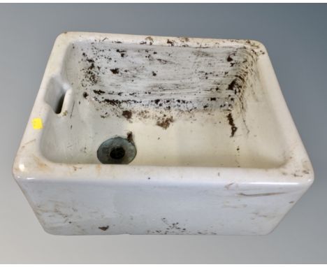 A Twyfords ceramic sink.