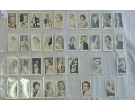 R & J Hill Ltd Cinema Celebrities (Spimet House) 1936 set 35/35 VG