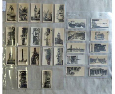Carreras Ltd Views of London 1929 set F27/F27 some light toning to backs else VG