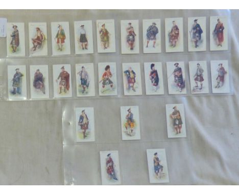 John Player & Sons Highland Clans 1907 set 25/25 light toning else VG