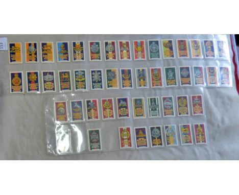 Gallaher Ltd Army Badges 1939 set 48/48 VG