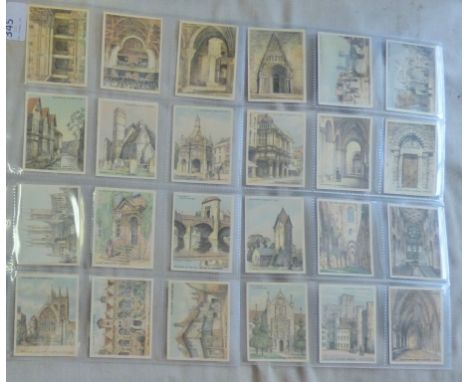 John Player & Sons Architectural Beauties 1937 set L 25/25 VG