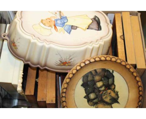 COLLECTION OF HUMMEL CERAMICS AND PICTURES
including plaques, framed pictures, etc (qty)