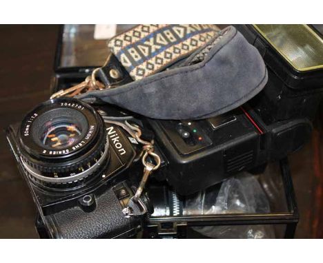 NICKON CAMERA AND ACCESSORIES
lenses, flash, etc