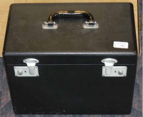 TWO CASED VINTAGE SINGER SEWING MACHINES
both with cases and accessories (2)