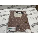 3 X BRAND NEW LYLE AND SCOTT PINK SHIRTS SIZE XL 45 INSL-1