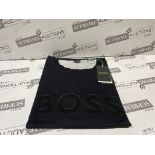 6 X BRAND NEW BOSS BLACK GREEN PRIINT T SHIRTS SIZE XXL INSL-1