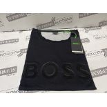 5 X BRAND NEW BOSS BLACK GREEN PRIINT T SHIRTS SIZE XXL INSL-1