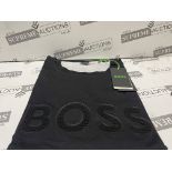 5 X BRAND NEW BOSS BLACK GREEN PRIINT T SHIRTS SIZE XXL INSL-1