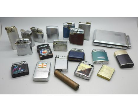 Twenty vintage lighters 