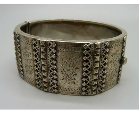 A Victorian bangle 