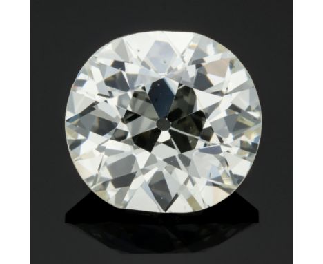 2.37 ct. HRD certified natural diamond. Shape: old mine cut, weight: 2.37 ct. color: K, clarity: VS1, polish: very good, symm