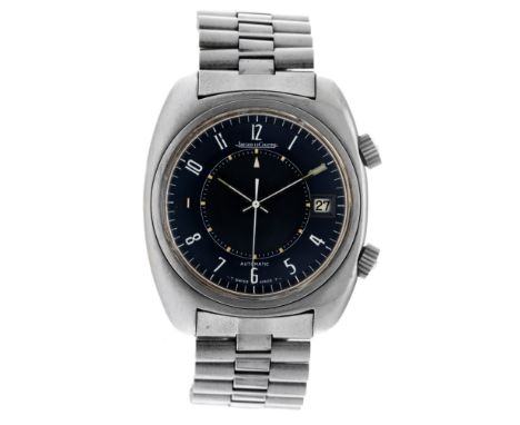 Jaeger-LeCoultre Memovox Vintage - Men's wristwatch. Case: steel - strap: steel - mechanical automatic - condition: good - di