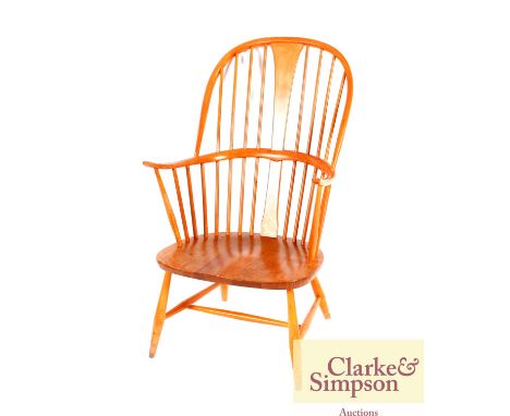A pair of Ercol Windsor armchairs 