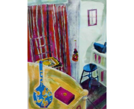 Chloe Cheese (b.1952) My Mother's House, pencil signed lithograph,187/195, framed and glazed