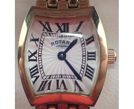 Ladies Rotary quartz movement wristwatch CONDITION REPORT: This item is working at lotting.