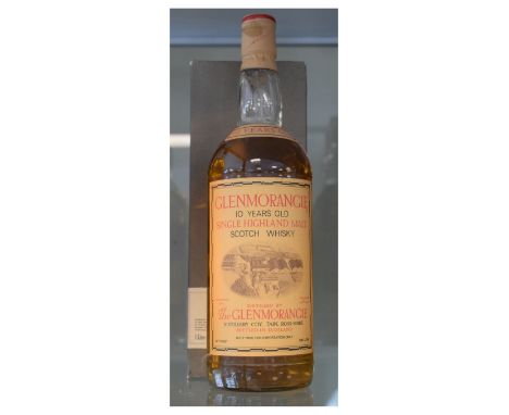 Wines &amp; Spirits - 1lt bottle Glenkinchie 10 Year Old Single Lowland Scotch Whisky, together with 1lt bottle Glenmorangie 