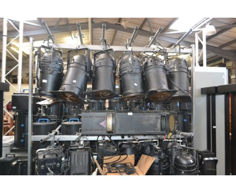 Stage Lighting - a quantity including parcans and floodlights; bulbs