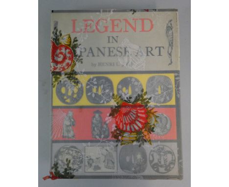 Legend in Japanese Art by Henri L. Joly, published by Kegan Paul, Trench, Trubner, 1967, cardboard box cover.