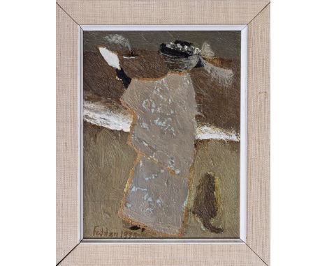 Mary Fedden OBE, RA, RWA, (British, 1915-2012), "Farewell farewell fair love" oil on board, signed 'Fedden 1973' lower left, 