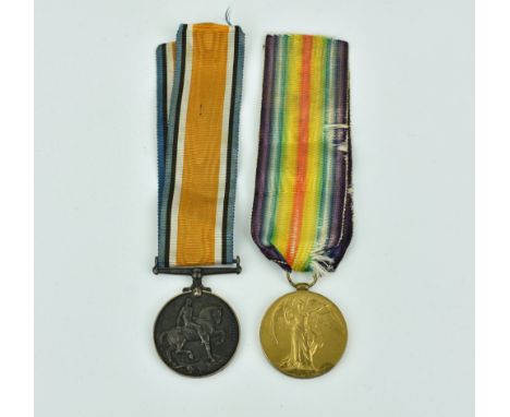 A WWI medal pair, the Victory and War medals of Lieut. F. WA. Buckell. (no other markings on medals). 3/4th Battalion, the Qu