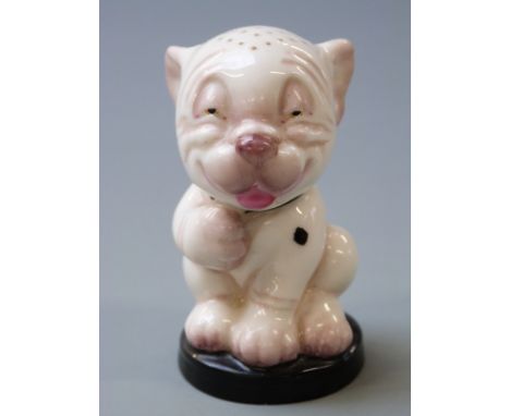 Royal Worcester pepper in the form of Bonzo the cartoon dog by George Study, model number 2855