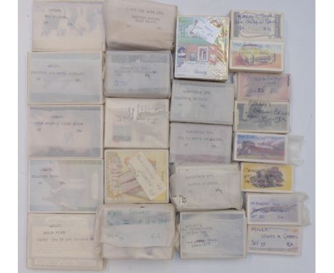 Ardath, Cavanders, J Wix and Son, Mills, Miranda, Ching, Osborne etc cigarette cards, approximately 24 individually wrapped s