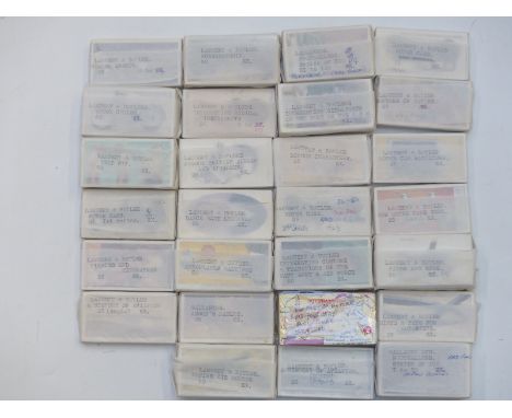 Lambert &amp; Butler cigarette cards approximately 27 individually wrapped sets with catalogue notes, includes Motor Car Radi