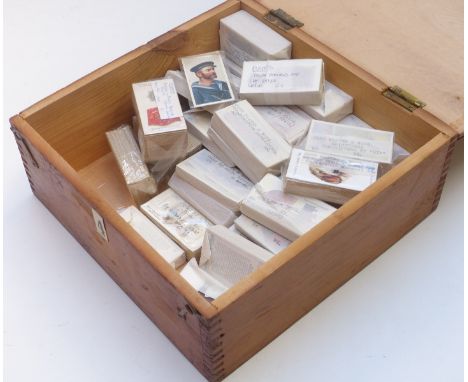 J Player and Sons cigarette cards, approximately 45 individually wrapped sets with catalogue notes, includes Riders of the Wo