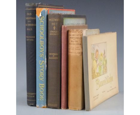 [Illustrated] Beatrix Potter 1907, Blumen-Marchen with lithographie by Ernst Kreidolf in colour illustrated boards, Charles K