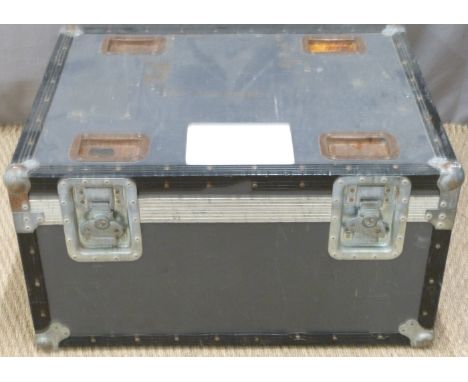 Flight or similar travelling box or trunk, width 74cm