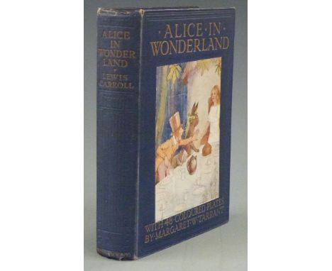 Alice’s Adventures in Wonderland by Lewis Carroll with coloured plates by Margaret W. Tarrant published Ward, Lock &amp; Co L