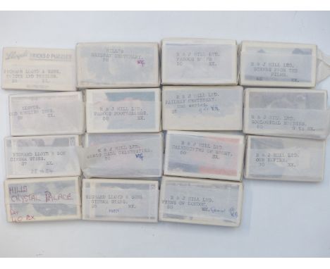 Richard Lloyd and Son and R and J Hill cigarette cards, approximately 15 sets of individually wrapped sets with notes, includ