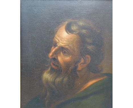 Old master style oil on canvas of a bearded gentleman, 50 x 43cm&nbsp;&nbsp;