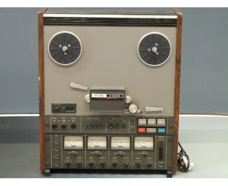 TEAC A-3440 reel to reel four channel Simul-Sync tape recorder