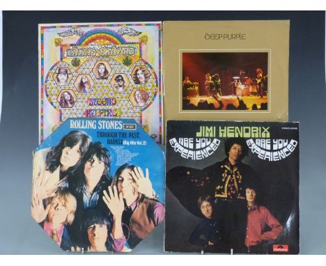 Approximately 120 LPs mostly 1970s Rock including The Who, Deep Purple, The Rolling Stones, Jimi Hendrix etc