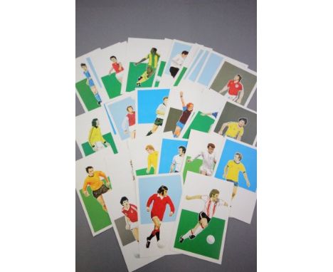 Football Collectable's - complete set of 60 Action portrait cards by Signma Sports in mint condition