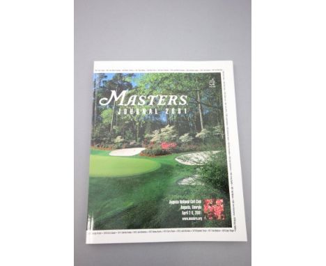 Golf Collectable's - programme for the 2001 Masters Tournament at Augusta in very good condition