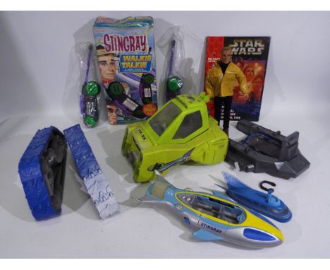 Grandstand, Matchbox, Mattel, World - A mixed lot to include a 1992 unboxed Gerry Anderson 'Stingray' submarine, a boxed Stin