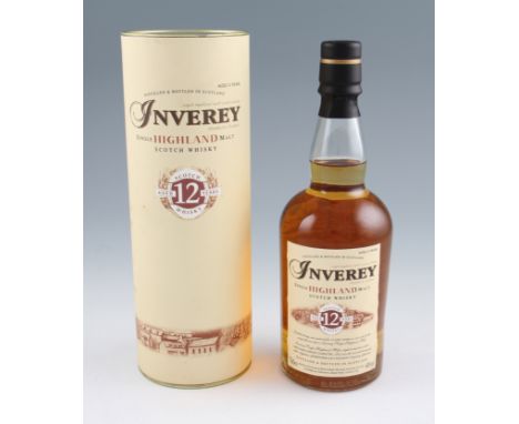 Inverey 12 year old Single Malt Scotch Whisky. 40%, 70cl.
