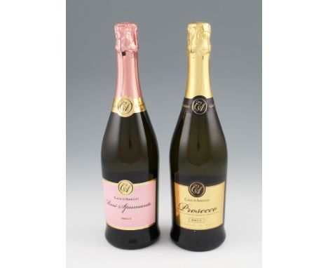 *2 bottles of Italian Sparkling wine. 1 Prosecco, 1 Rose Spumante.