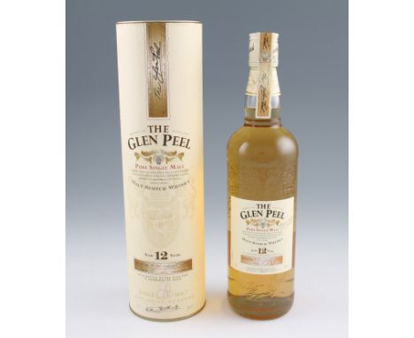 Glen Peel 12 year old Single Malt Scotch Whisky.
