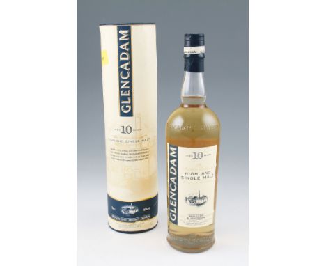 *Glencadam 10 year old Single Malt Scotch Whisky. 46% 70cl.