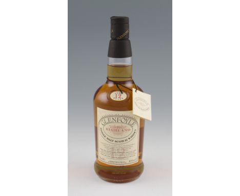 Glenfoyle 12 year old Single Malt Scotch Whisky. 40%, 70cl.