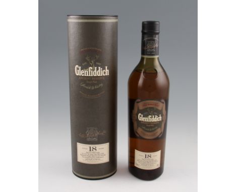 Glenfiddich Ancient Reserve 18 year old Single Malt Scotch Whisky. 40%, 70cl.