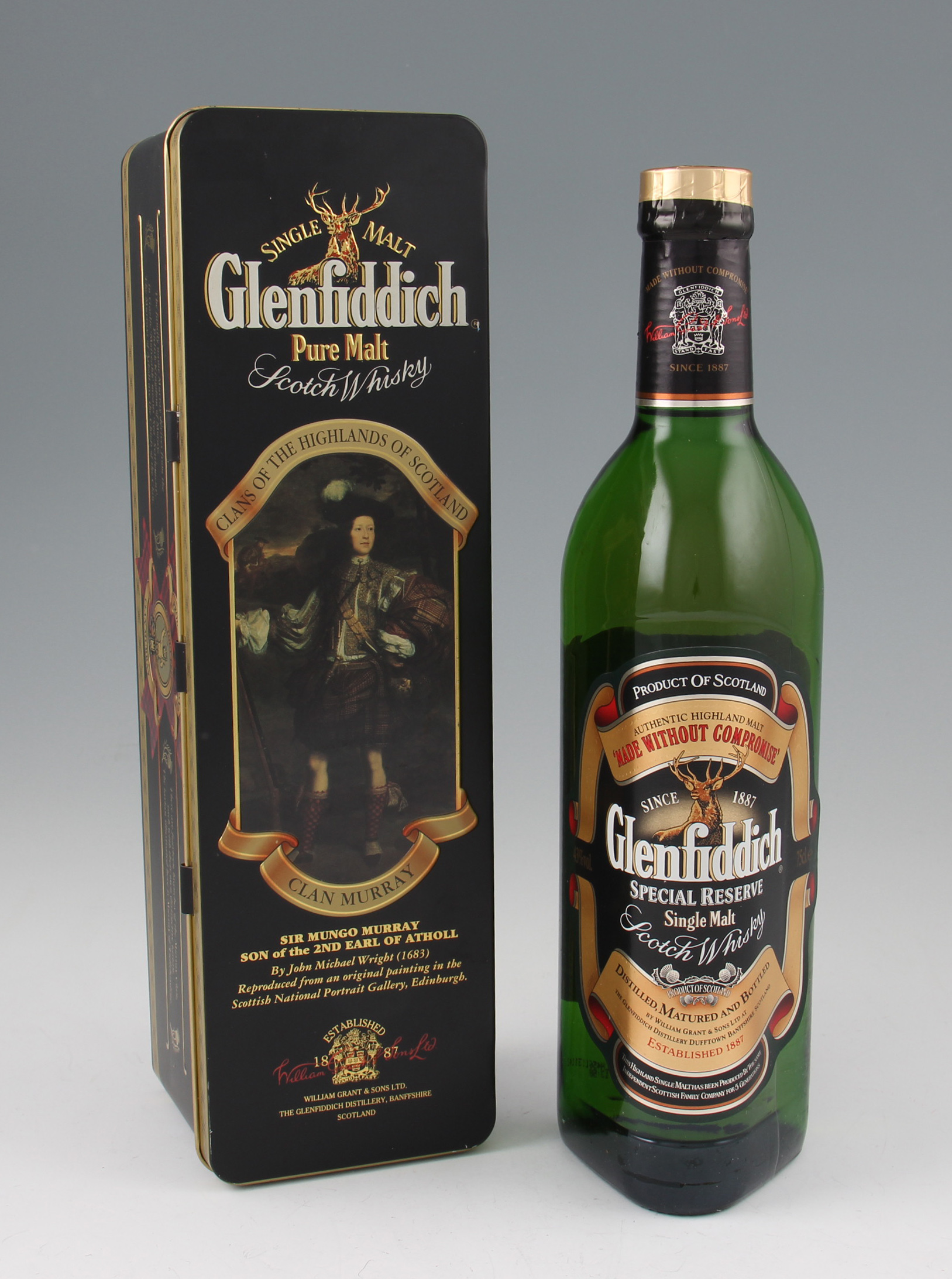 Glenfiddich Single Malt Scotch Whisky. Clans of the Highlands of