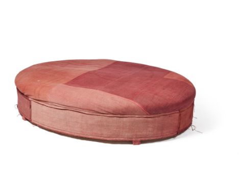 
	
		A PINK UPHOLSTERED CIRCULAR CENTRE STOOL
		20TH CENTURY
		34cm high, 160cm diameter
		&nbsp;
		
		
		Condition Report: 
